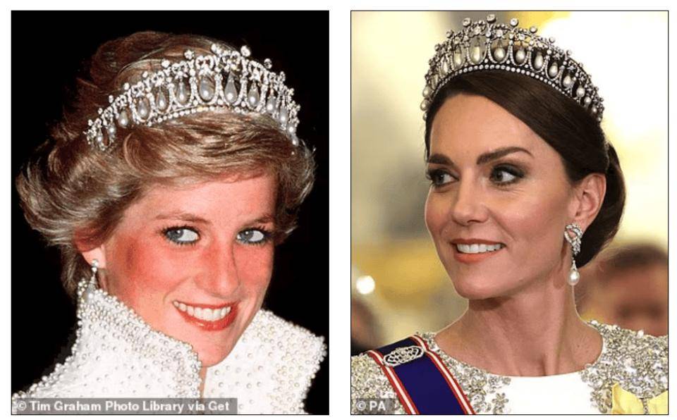 的珠宝？王室专家：珠宝也有继承顺序瓦力棋牌试玩凯特和梅根觊觎戴安娜(图1)